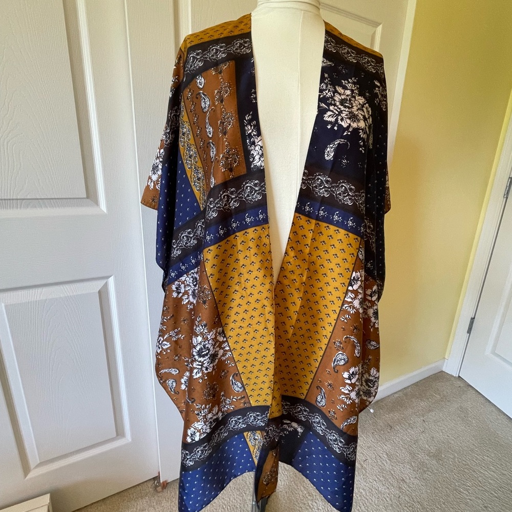 Free People Patchwork Duster/Kimono